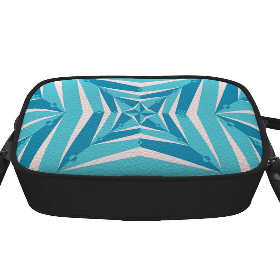 Stella Voyager 22 Camera Bag Lagoon, Leather Crossbody Bag, Designed With Meaning