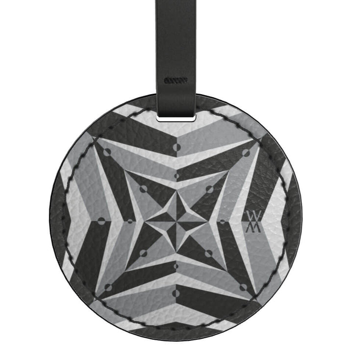 Markori Leather Bag Charm - Stella Voyager Shadow, Designed With Meaning